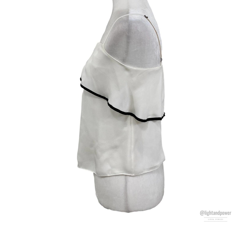 alice + olivia Stacey Bendet Tiered Silk Tank NWT - Picture 7 of 9